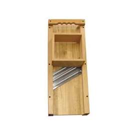 Weston 70-1401 Manual Cabbage Shredder, 1 mm Cutting, Stainless Steel/Wood, White