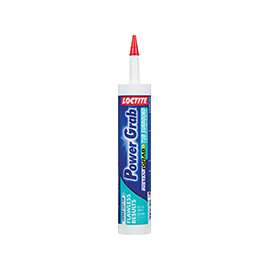 Loctite Power Grab 2096329 Tub Surround Adhesive, 10 oz Cartridge