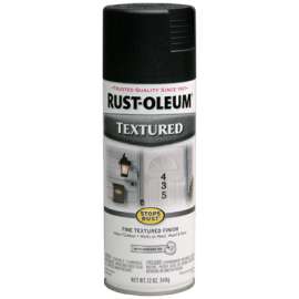 12OZ BLK Text Spr Paint