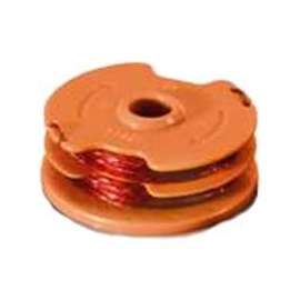WORX WA0007 Trimmer Spool, 0.065 in Dia, Synthetic Co-Polymer Nylon Resin, Red