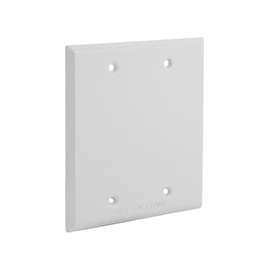 HUBBELL 5175-1 Cover, 4-1/2 in L, 4-1/2 in W, Metal