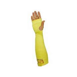 Kevlar Sleeves, 18 in Long, 18 in, Yellow
