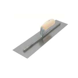 Marshalltown FT364 Finishing Trowel, Tempered Blade, Curved Handle, Steel Blade