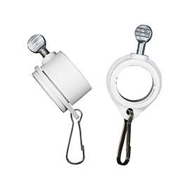 Valley Forge 28219 Rotating Flag Mounting Ring, PVC, For 1 in Dia Flag Poles