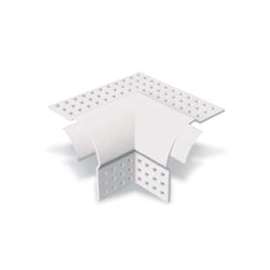 ClarkDietrich M285 2-Way Bullnose Corner Cap, Vinyl, White