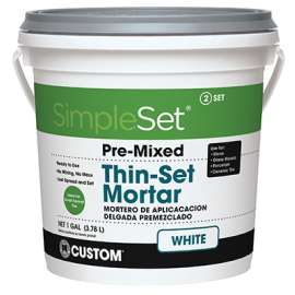 GAL WHT Thin Set Mortar