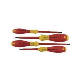 Insulated Tool Sets, Phillips; Slotted, Metric, 4 per set