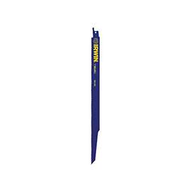 IRWIN 372110P5 Reciprocating Saw Blade, 10/14 TPI, Bi-Metal Cutting Edge