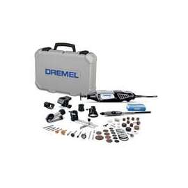 DREMEL 4000-6/50 Rotary Tool Kit, 120 V, 1/8 in Chuck, 6 ft L Cord, Gray