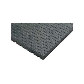 FLEXGARD ASM4872-DR3/4 Textured Punter Stall Mat, Black
