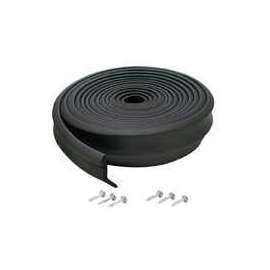 M-D 03749 Bottom Garage Door Sealer, 16 ft L, 2 in W, EPDM, Black