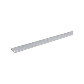 M-D 58099 Flat Bar, 72 in L, 2 in W, Aluminum, Mill