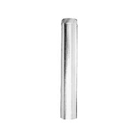 AmeriVent 3E18 Type B Gas Vent Pipe, 3-1/2 in ID, 18 in L, Aluminum/Galvanized Steel