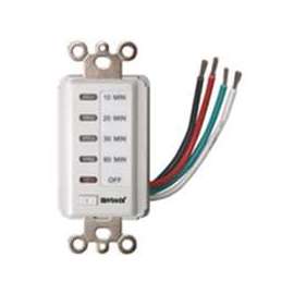 Woods 59008 Countdown Timer, 15 A, 120 V, 10, 20, 30, 60 min Off Time Setting, White