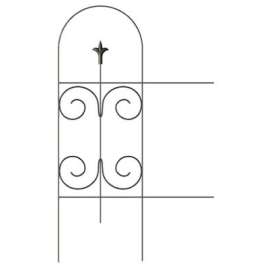 32x8 BLK Fold Fence