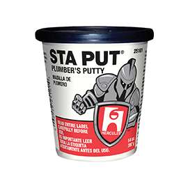 Oatey Sta Put 25101 Non-Mastic Plumber's Putty, 14 oz