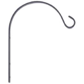 6" BLK Curv Bracket