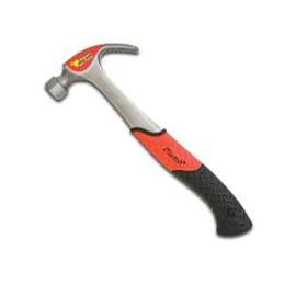 Plumb SS20CN/SS20C Curved Claw Hammer, 20 oz Head, Steel Head, 13-3/4 in OAL