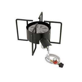 Bayou Classic KAB6 Bayou Cooker with Hose Guard, LPG, 1-Burner, 22 in W, Steel