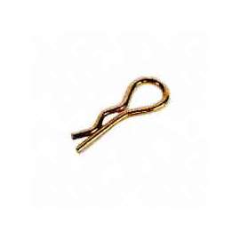 SpeeCo S07092300 Pin Clip, Steel, Yellow Zinc Dichromate