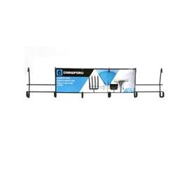 Crawford CMLH-6 Handle Hanger, Metal, Black