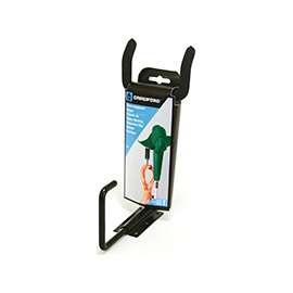 Crawford CMPE-6 Power Tool Hanger, 35 lb Storage, Carbon Steel, Black