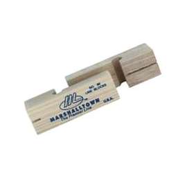 Marshalltown 86 Wood Line Block, Wood