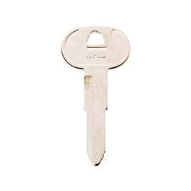 HY-KO 11010B56 Key Blank, Brass, Nickel