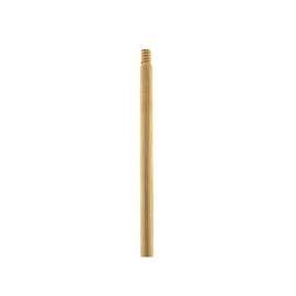 Quickie 54101 Broom Handle, Threaded, 48 in L, Wood