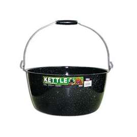 Graniteware F0704-4 Dishwasher-Safe Preserving Kettle, 16 qt Capacity, 18 in L x 14-1/2 in H, Porcelain