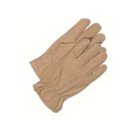 Boss 4052J Gunn Cut Driver Gloves, XL, Pigskin Leather, Tan