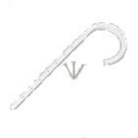 4PK 3x7 DWV J-Hook