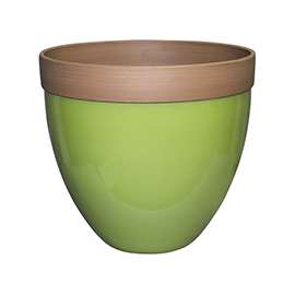 Southern Patio Hampton HDR-012412 Devyn Planter, 13.4 in H, Resin, Spring