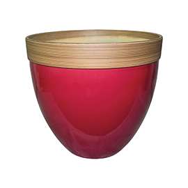 Southern Patio Hampton HDR-019336 Devyn Planter, 13.4 in H, Resin, Frambois