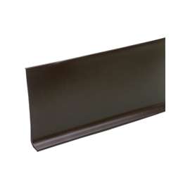 M-D 75465 Wall Base, 120 ft L, 4 in W, Vinyl, Brown