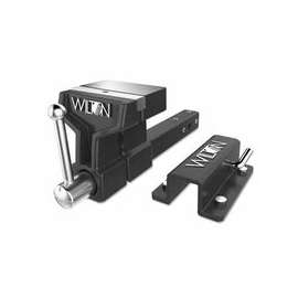 ATV All-Terrain Vise, 6 in Jaw, 5 in Throat, Stationary Base