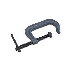 400 Series C-Clamps, Sliding Pin, 3 1/4 in Throat Depth