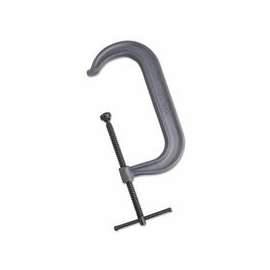 400 Series C-Clamps, Sliding Pin, 6 5/16 in Throat Depth