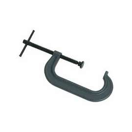 800 Series Forged C-Clamps, Sliding Pin, 2 15/16 in Throat Depth