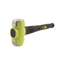 B.A.S.H Unbreakable Handle Sledge Hammer, 4 lb Head, 12 in Ergonomic Handle