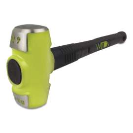 B.A.S.H Unbreakable Handle Sledge Hammer, 6 lb Head, 16 in Ergonomic Handle
