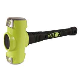 B.A.S.H Unbreakable Handle Sledge Hammer, 8 lb Head, 16 in Ergonomic Handle