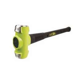 B.A.S.H Unbreakable Handle Sledge Hammer, 8 lb Head, 30 in Ergonomic Handle