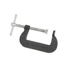 Super-Junior C-Clamps, Sliding Pin, 1 1/4 in Throat Depth