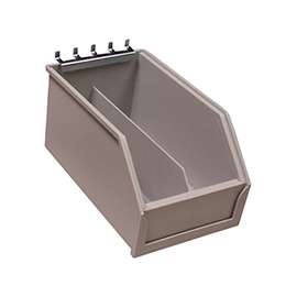 GENOVA 265335 Dump Bin with Hanger, Thermoplastic