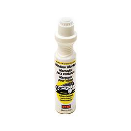HY-KO 40610 Non-Toxic, Rain-Resistant Window Marker, 48 mL Size, White