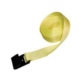 S-Line 41659-10-30 Winch Strap with Flat Hook, 30 ft L, 2 in W, Polyester