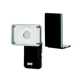 Heath Zenith HZ-1931-BK Motion Activated Security Light, LED Lamp, 120 V, 430 Lumens