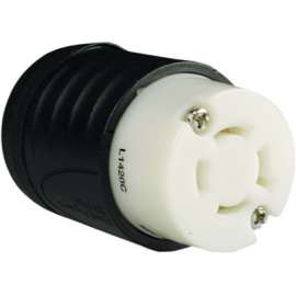 20A 250V BLK Connector