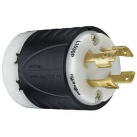 30A 250V BLK 3P Plug